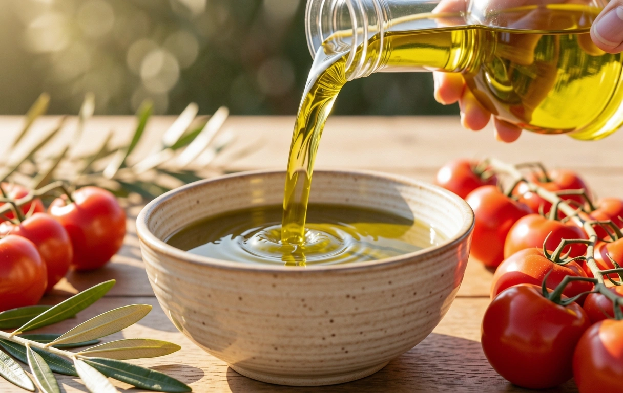 Olio extravergine di oliva di alta qualità